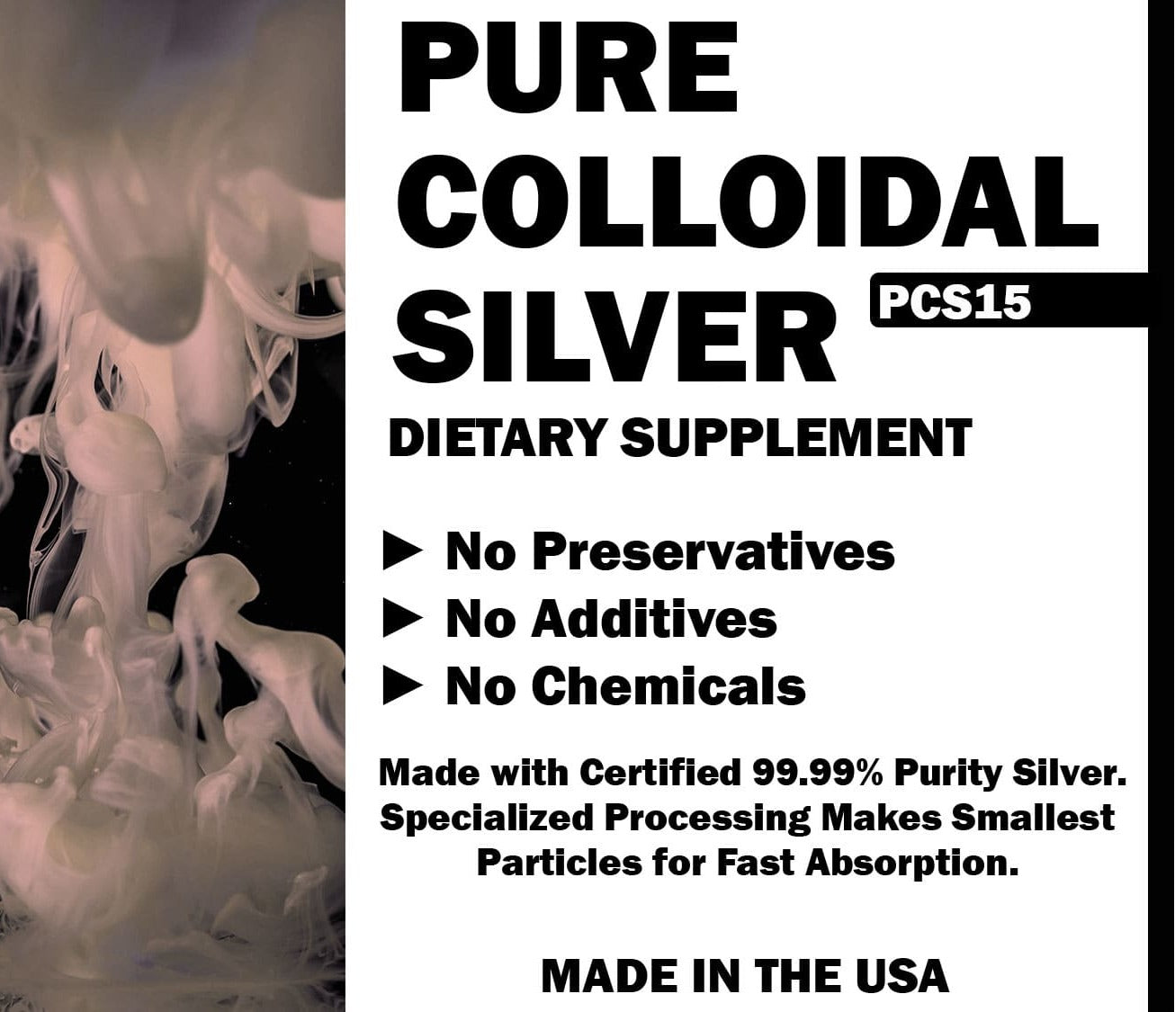 Pure Colloidal Silver