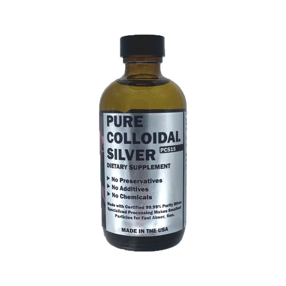 Pure Colloidal Silver Dietary Supplement